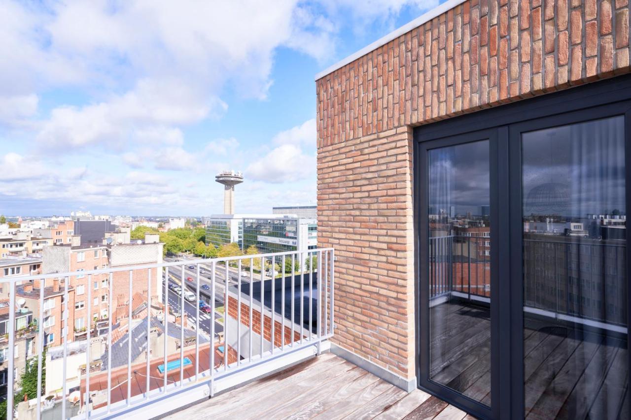 Diamant Penthouse Lägenhet Bryssel Exteriör bild
